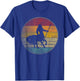 Centaur Mythical Mythology Folklore Vintage Retro Silhouette T-Shirt - T-Shirt | Royal