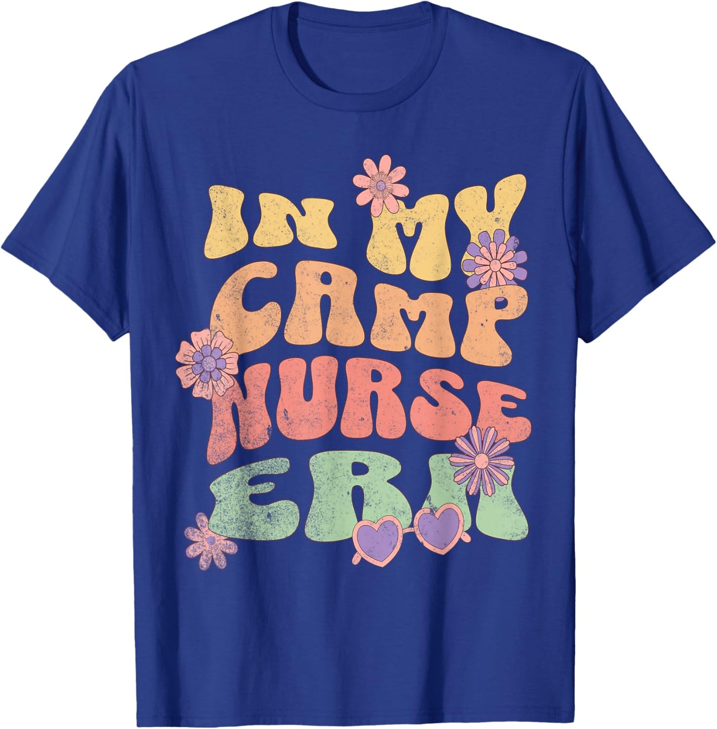Funny Nurse Camp, Camp Nurse T-Shirt - T-Shirt | Royal