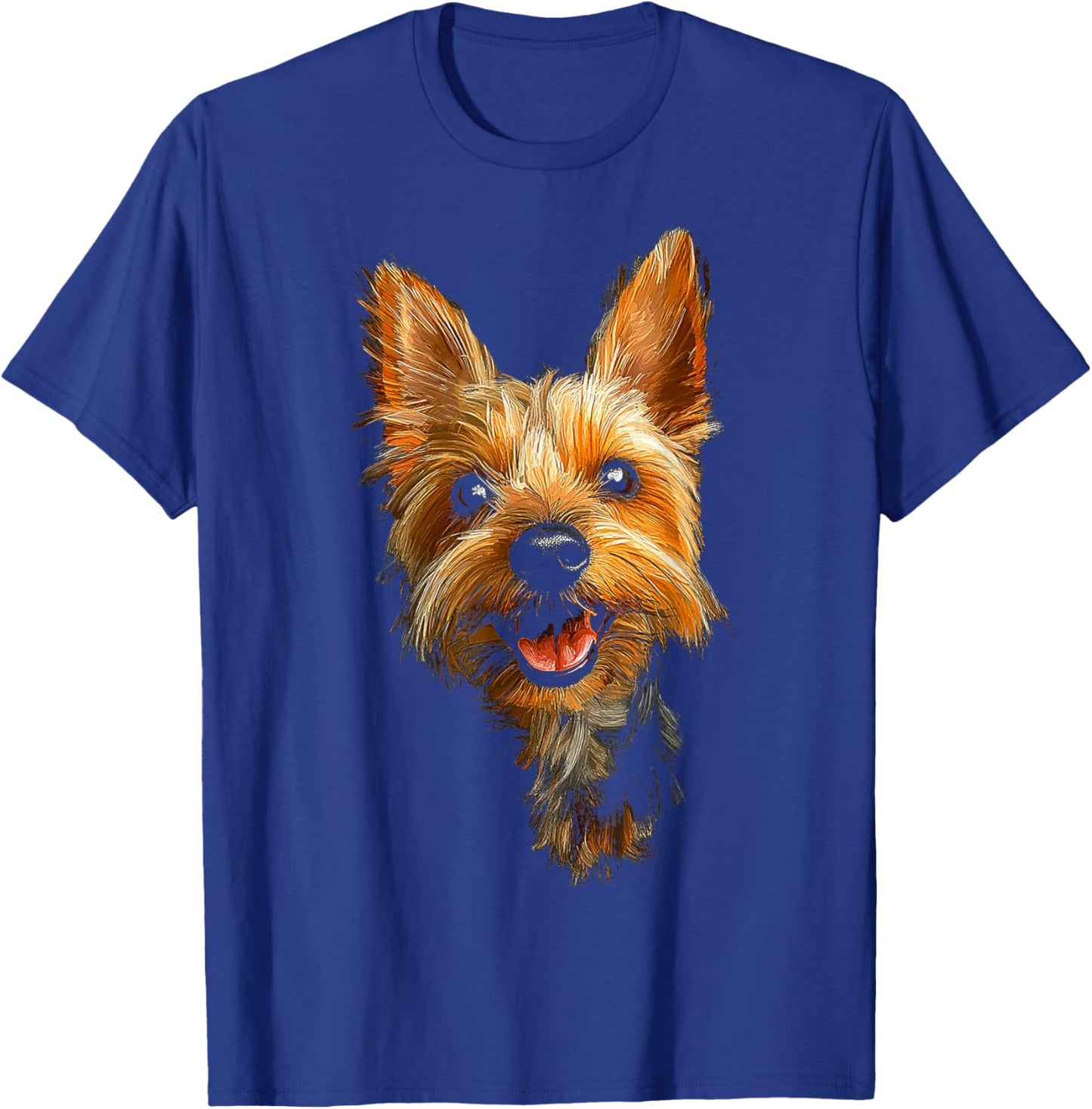 Silky Terrier Dog Motif Pet Illustration Silky Terrier T-Shirt - T-Shirt | Royal