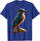 Kingfisher Kingfisher Bird Soft Kingfisher T-Shirt - T-Shirt | Royal