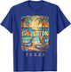 Galveston Texas TX Island Paradise SD882 T-Shirt - T-Shirt | Royal