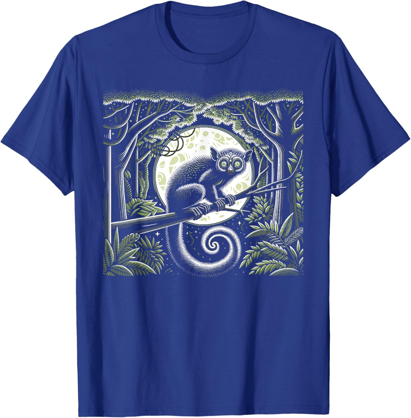 Aye Aye Face Aye-aye Nocturnal Lemur Wildlife Animal T-Shirt - T-Shirt | Royal