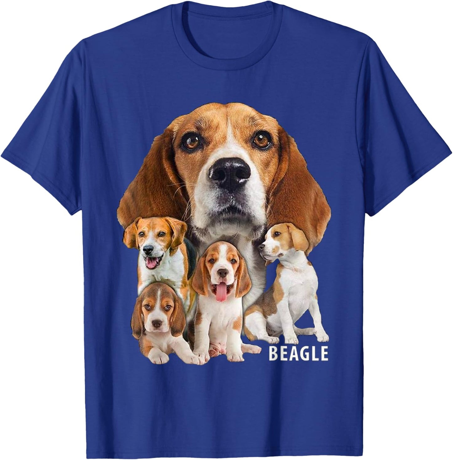 I Love My Beagle Shirt Dog Themed Funny Beagle Lover T Shirt Men Women Kids T-Shirt - T-Shirt | Royal