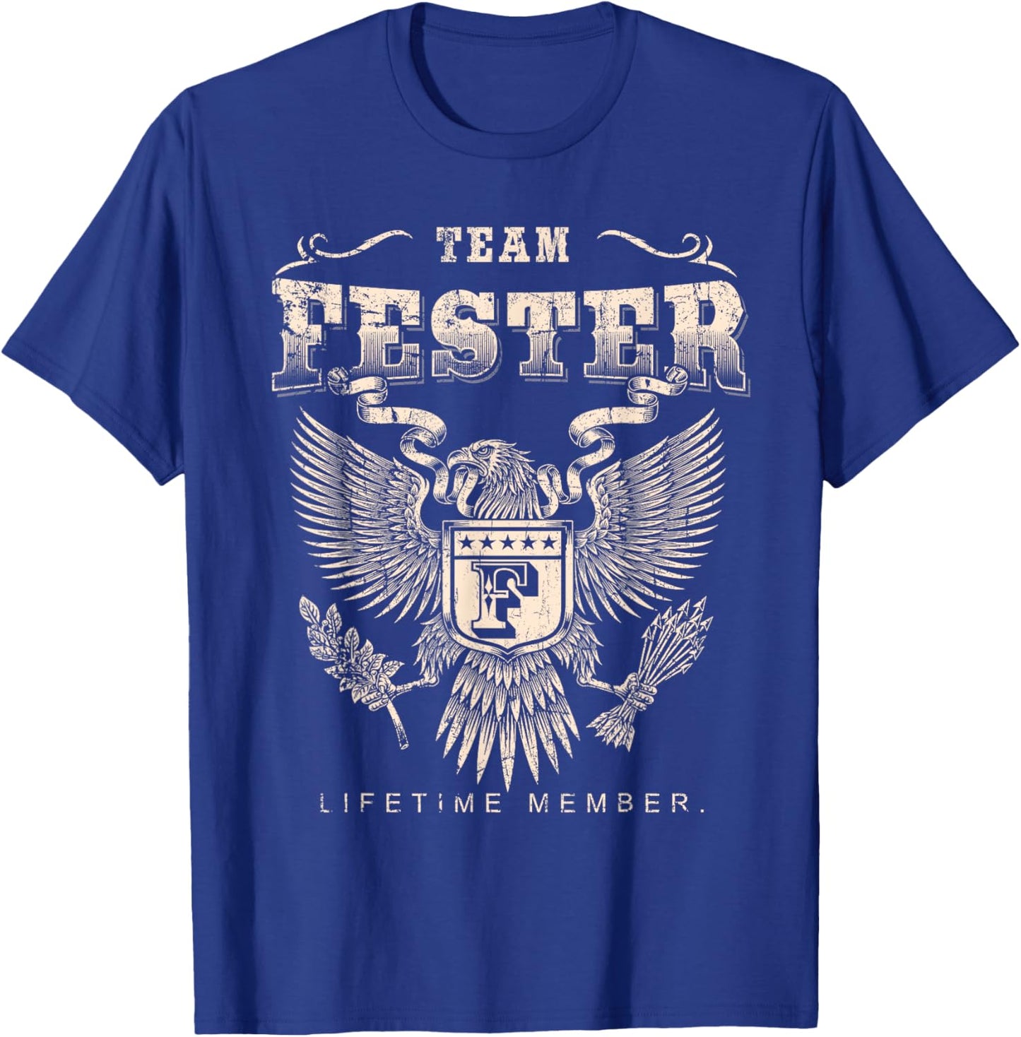 Team Fester Lifetime Member - Fester Name T-Shirt - T-Shirt | Royal
