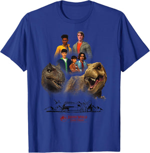 Jurassic World: Chaos Theory Nublar 5 T-Rex T-Shirt - T-Shirt | Royal