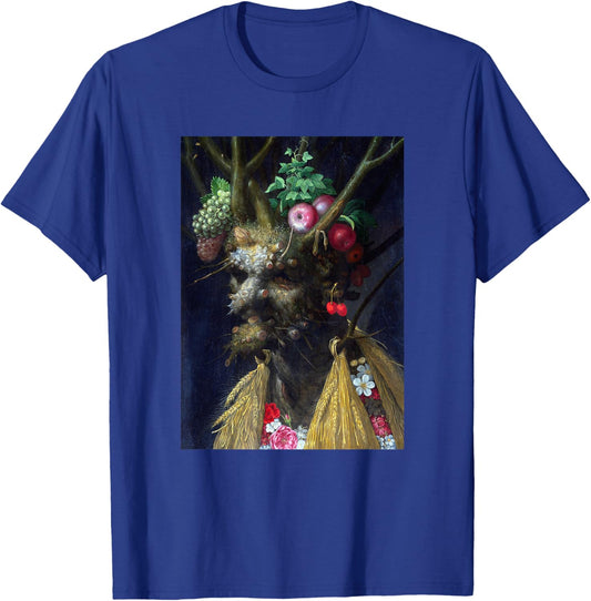 Four Seasons in One Head by Giuseppe Arcimboldo T-Shirt - T-Shirt | Royal