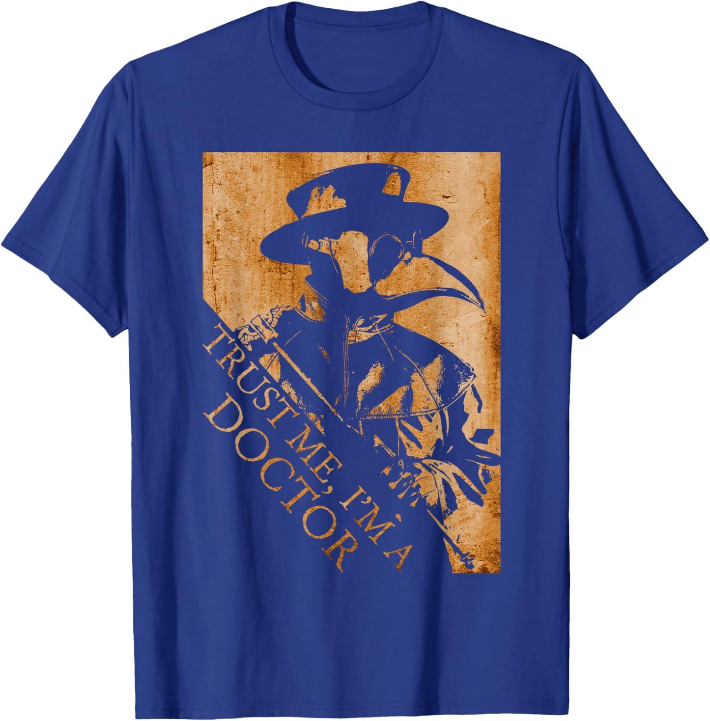 Plague Doctor Trust Me I'm A Doctor Medieval Steampunk T-Shirt - T-Shirt | Royal