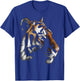 Tiger Artwork - Zoo Animal Tiger T-Shirt - T-Shirt | Royal