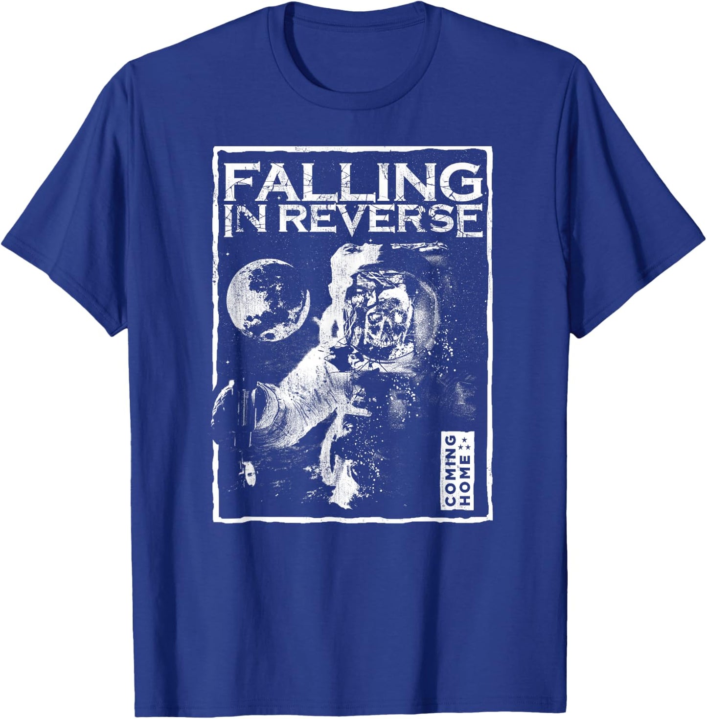 Falling In Reverse - Official Merchandise - Spacewalk T-Shirt - T-Shirt | Royal