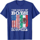 The Best Of Both Worlds Us Usa Mexico Mexican American T-Shirt - T-Shirt | Royal