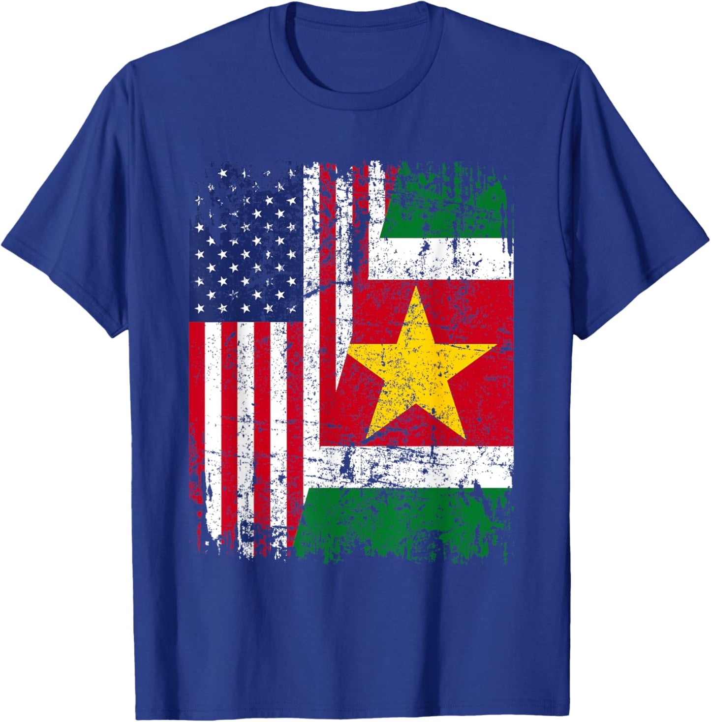 SURINAMES American Flag | Men Women Kids | SURINAME T-Shirt - T-Shirt | Royal