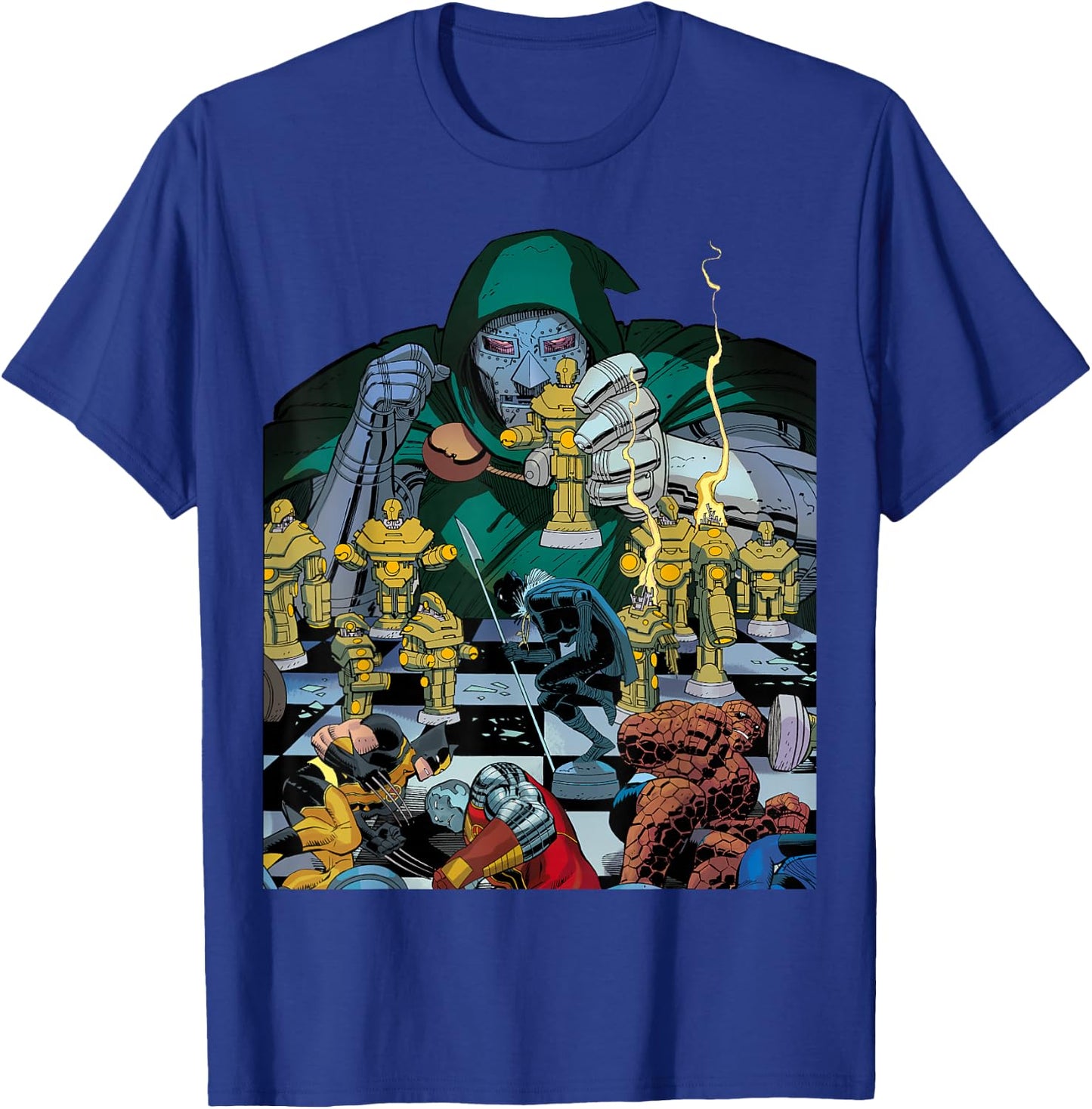 Marvel Doctor Doom Doomwar #3 Comic Cover T-Shirt - T-Shirt | Royal