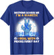 Nothing Scares Me I'm A Diabetic I Deal with Pricks Everyday T-Shirt - T-Shirt | Royal