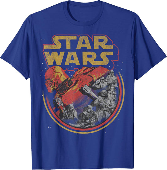 Star Wars The Rise of Skywalker Retro Knights of Ren T-Shirt - T-Shirt | Royal