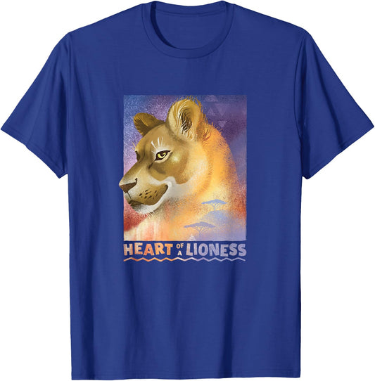 Disney Lion King Nala Lioness Airbrush Live Action T-Shirt - T-Shirt | Royal
