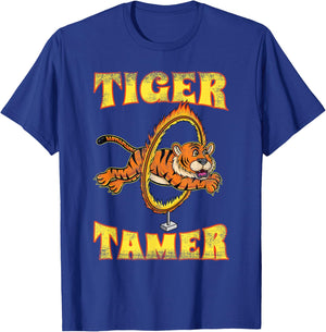 Tiger Tamer Circus T-Shirt - T-Shirt | Royal