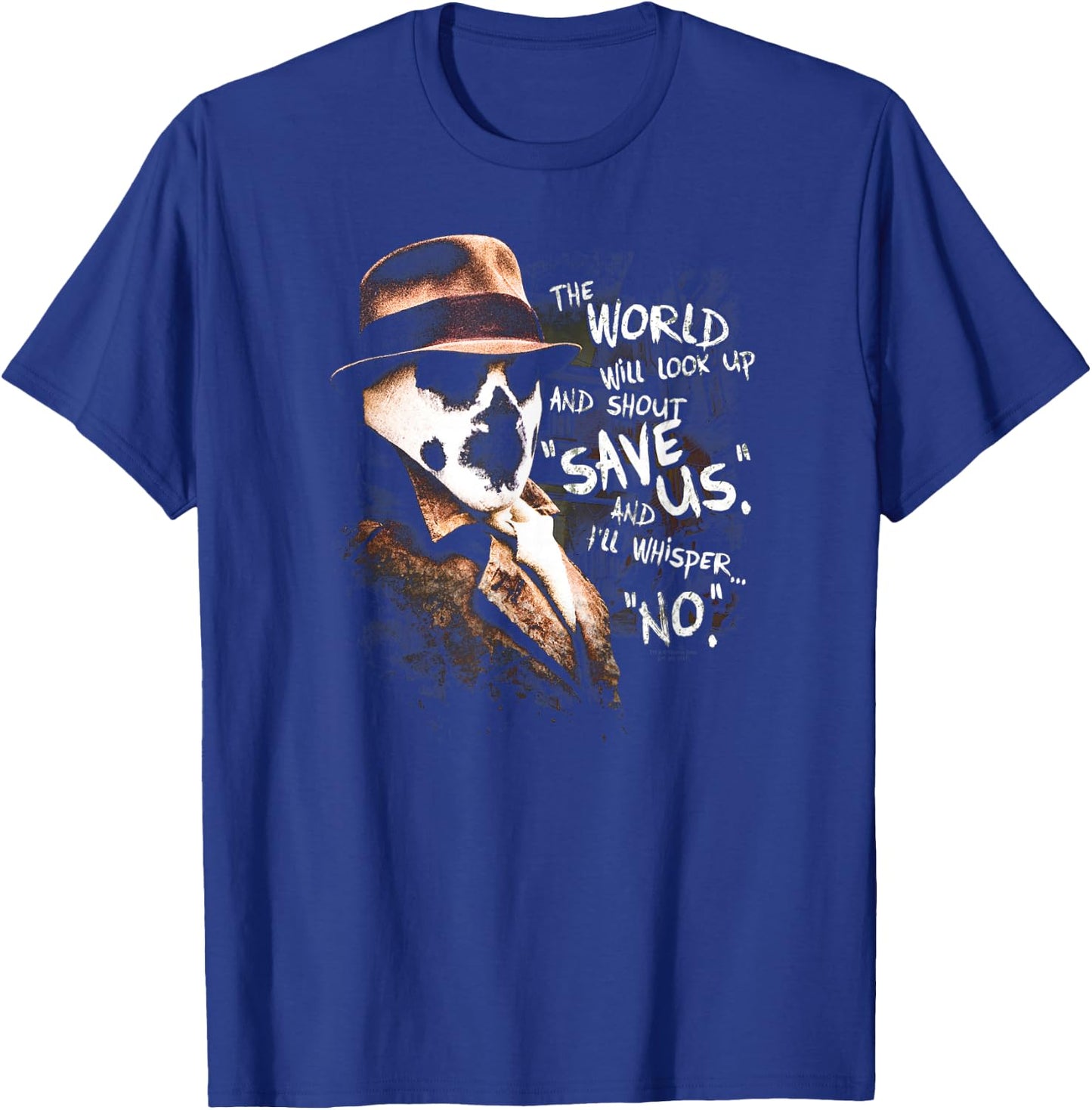Watchmen Whisper T-Shirt - T-Shirt | Royal