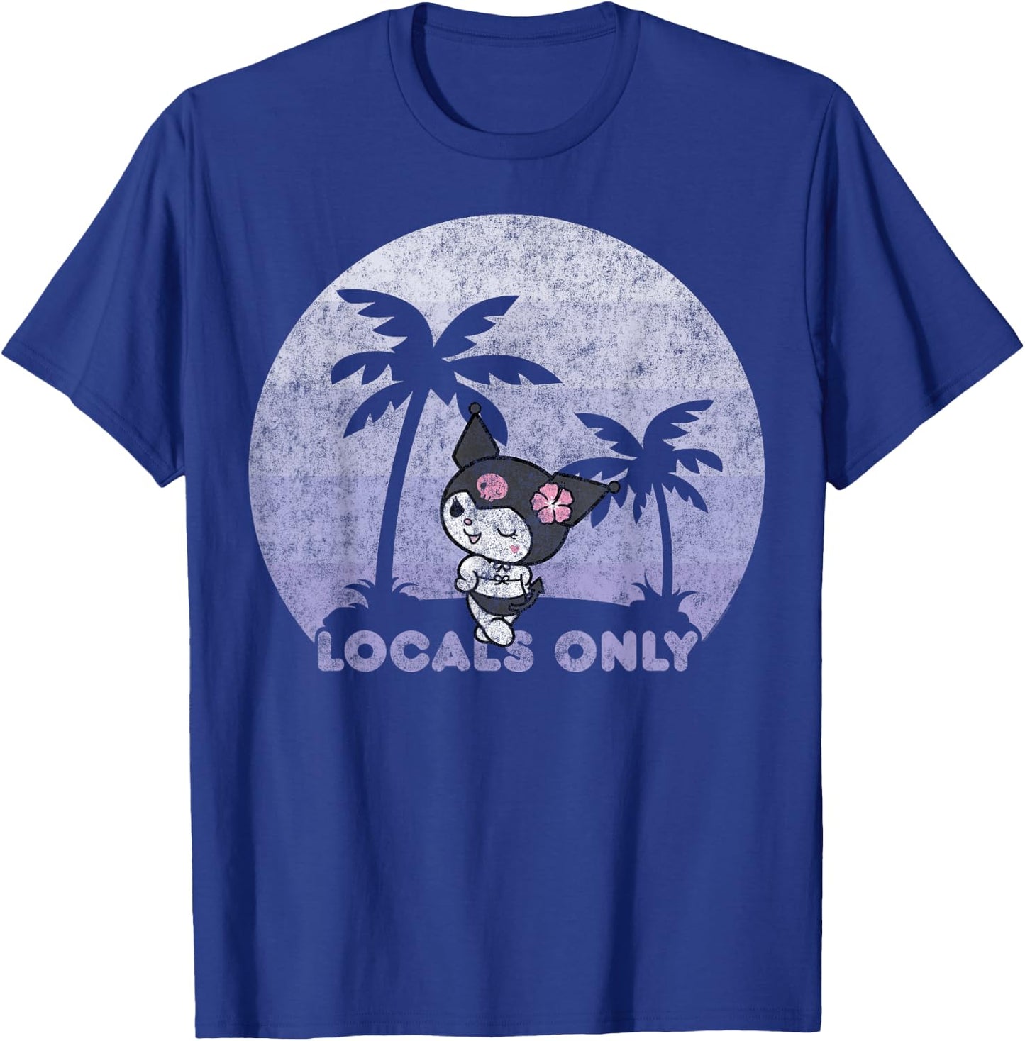 Kuromi Locals Only T-Shirt - T-Shirt | Royal
