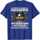 I'm a Dad Grandpa and a Vietnam Veteran Nothing Scares Me T-Shirt - T-Shirt | Royal