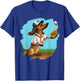 Dachshund Chiweenie Wiener Dog Playing Baseball Funny Men Women Kids T-Shirt - T-Shirt | Royal