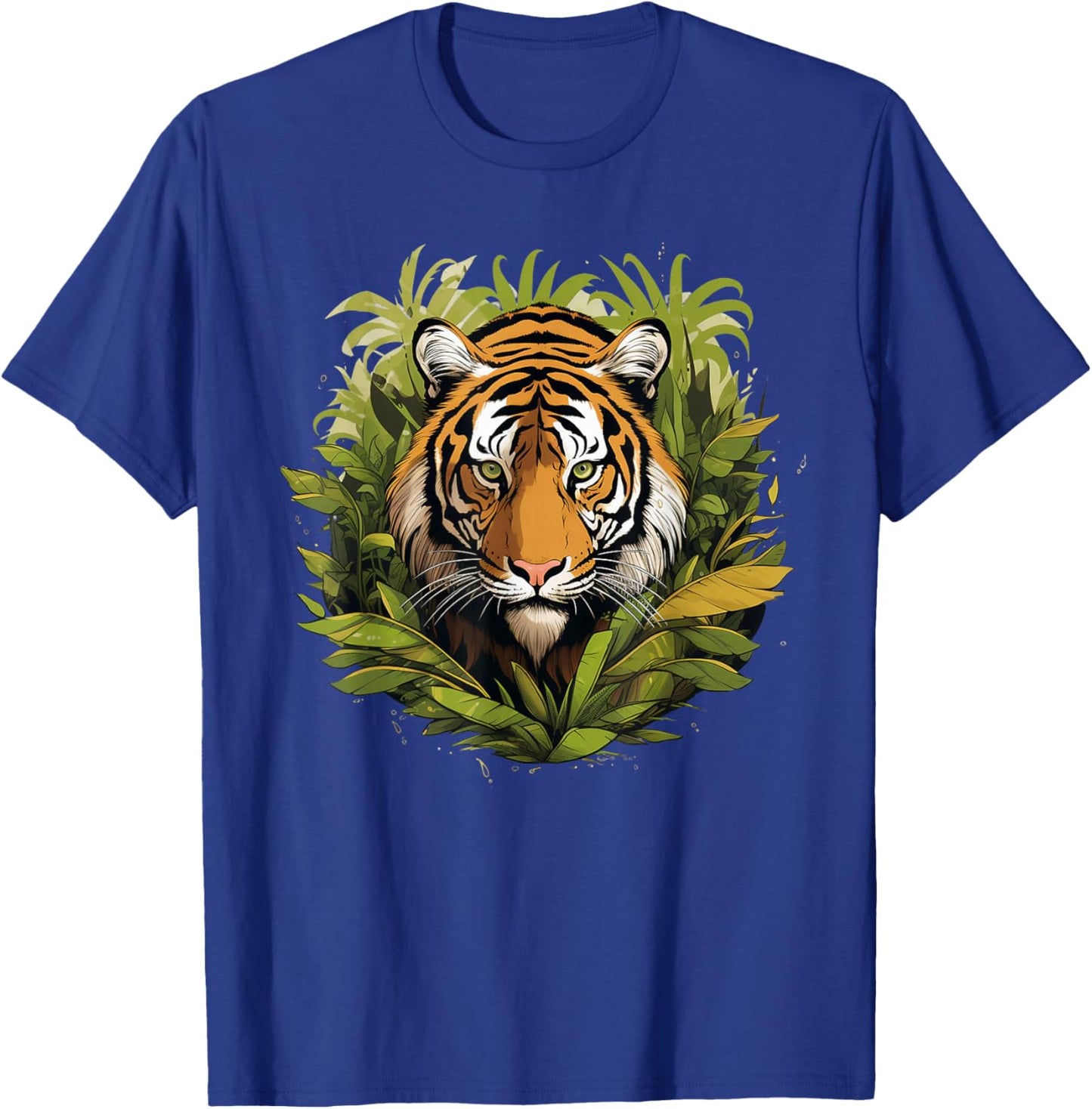 Colorful Tiger I Kids Tiger T-Shirt - T-Shirt | Royal