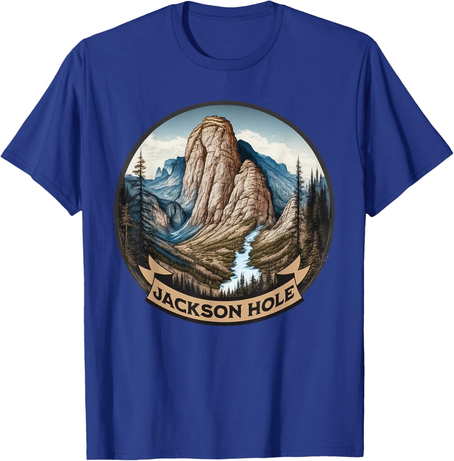 Jackson Hole T-Shirt - T-Shirt | Royal