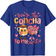 You are The Concha to My Cafecito Funny Mexican Valentines T-Shirt - T-Shirt | Royal