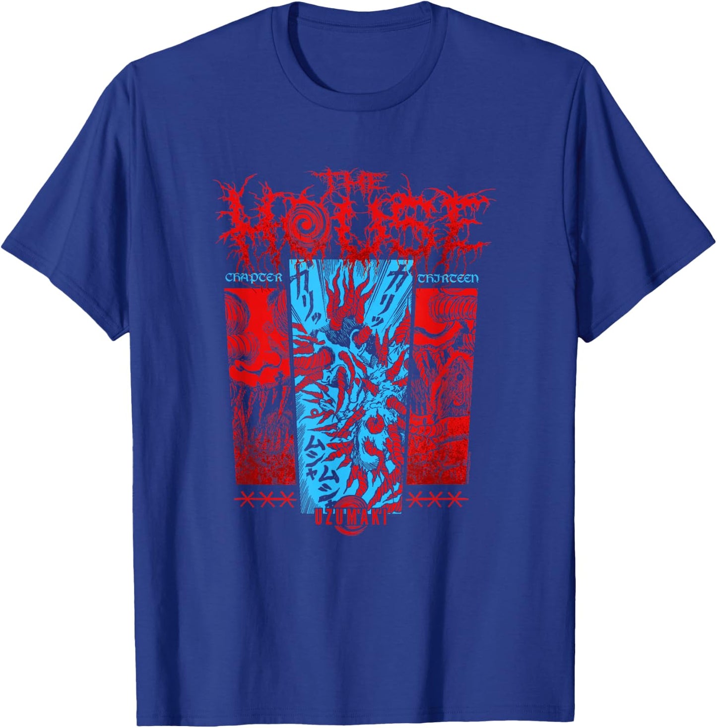 Uzumaki The House Extreme Metal T-Shirt - T-Shirt | Royal