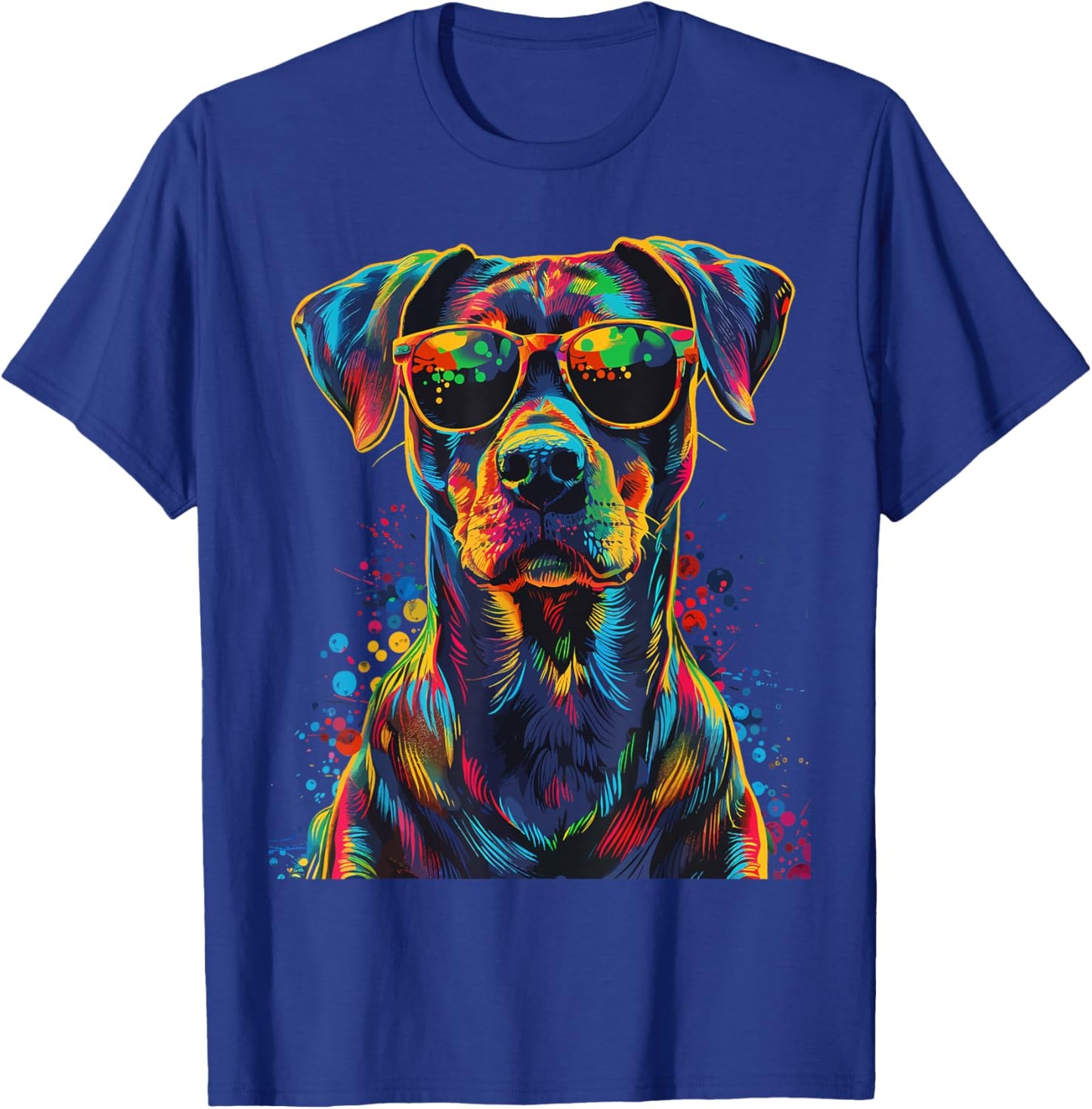Catahoula Lovers Design Pop Art Funny Catahoula Leopard Dog T-Shirt - T-Shirt | Royal