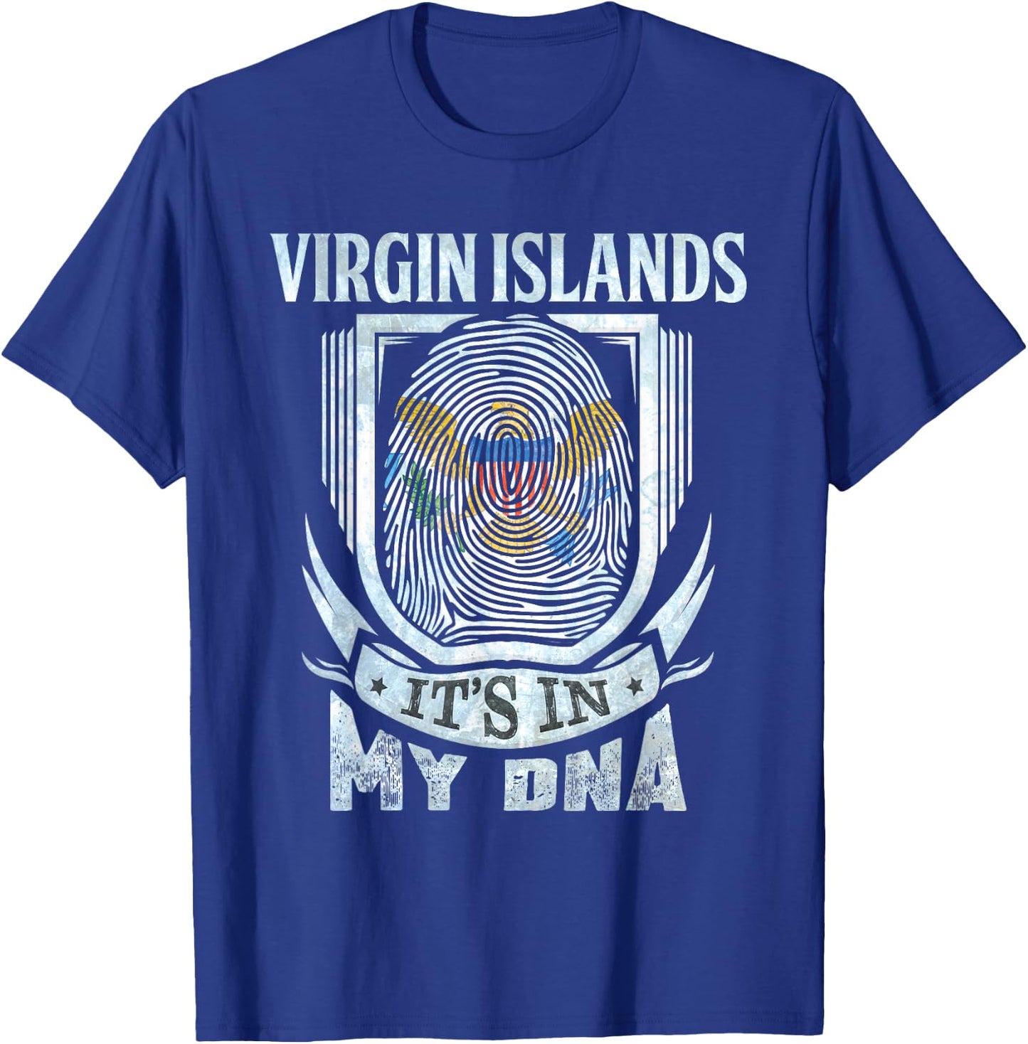 Virgin Islands It's in My DNA T-Shirt - T-Shirt | Royal