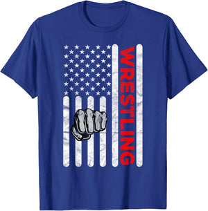 Wrestling Gifts Boys Girls Training Sports Team Cool Teen T-Shirt - T-Shirt | Royal