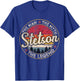 Stetson The Man The Myth The Legend Personalized Name T-Shirt - T-Shirt | Royal