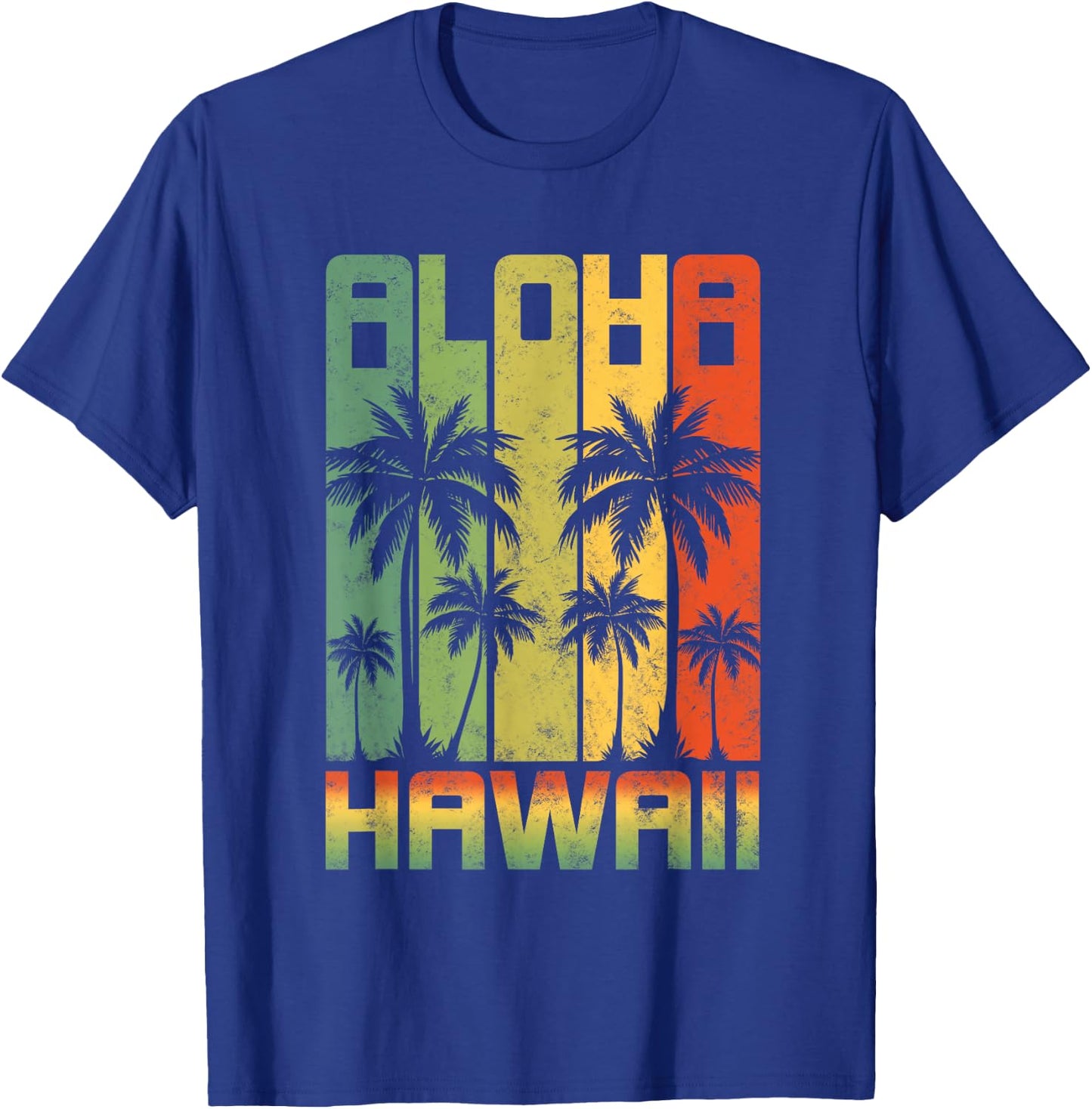 AlOHA Hawaii from the island! Feel the Aloha Spirit T-Shirt - T-Shirt | Royal