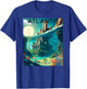 Atlantis Lost Underwater City Of Utopian Myth Travel Ad T-Shirt - T-Shirt | Royal