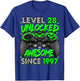 Level 28 Unlocked Awesome Since 1997 28th Birthday Gaming T-Shirt - T-Shirt | Royal