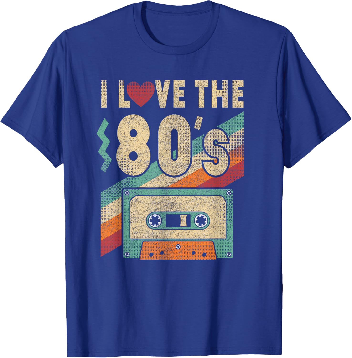 I Love The 80s Shirt 80s Vintage Clothes and Men T-Shirt - T-Shirt | Royal