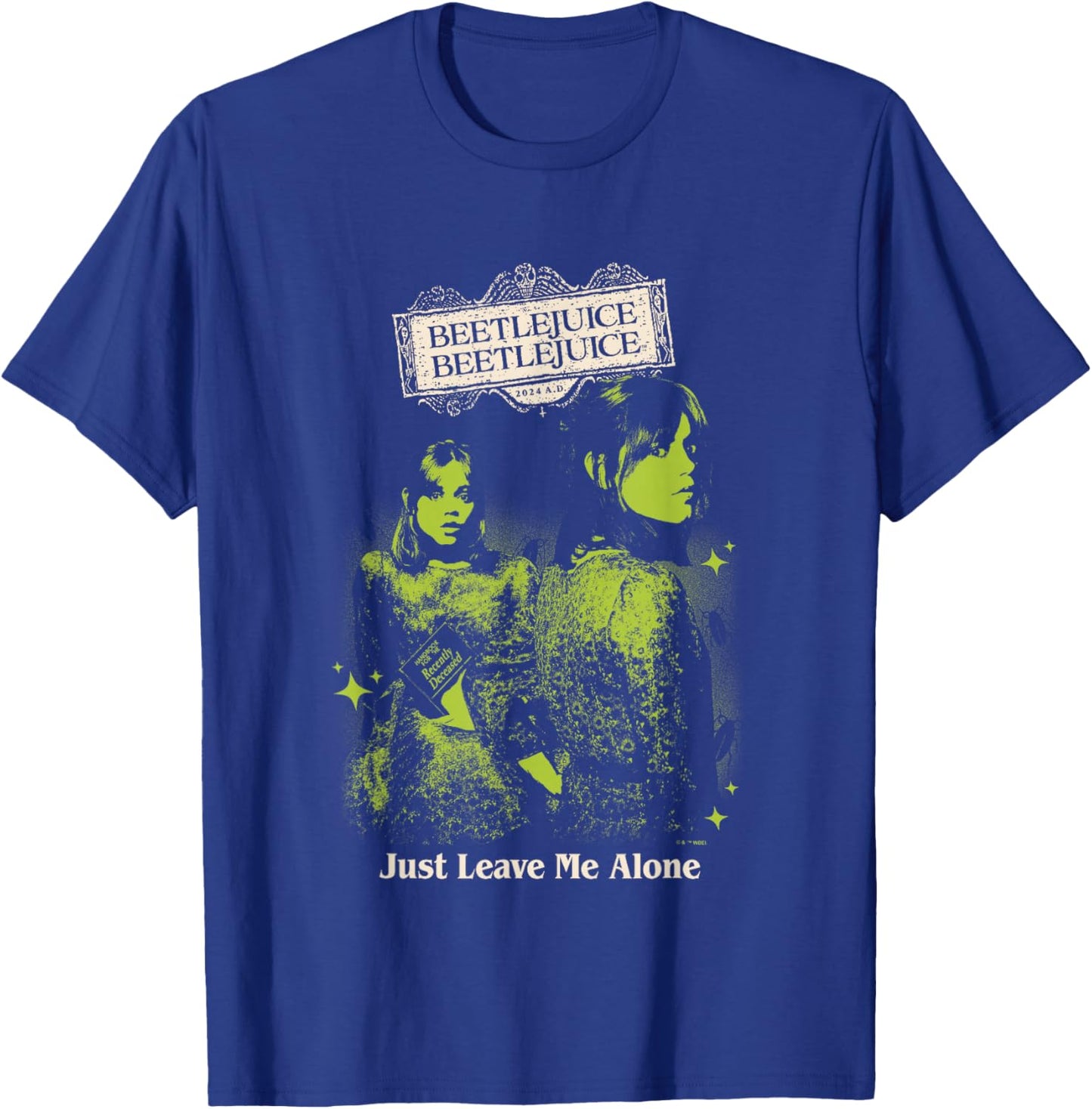 Beetlejuice Beetlejuice Just Leave Me Alone Astrid Vintage T-Shirt - T-Shirt | Royal