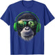 Funny Monkey with sunglasses cool Graffiti Urban art street T-Shirt - T-Shirt | Royal