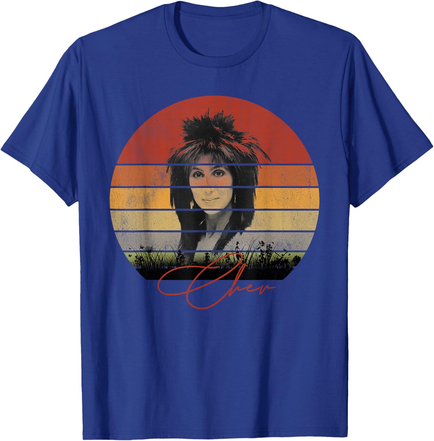 Retro Sunset Vintage-Chers Love Tour 2021 women T-Shirt - T-Shirt | Royal