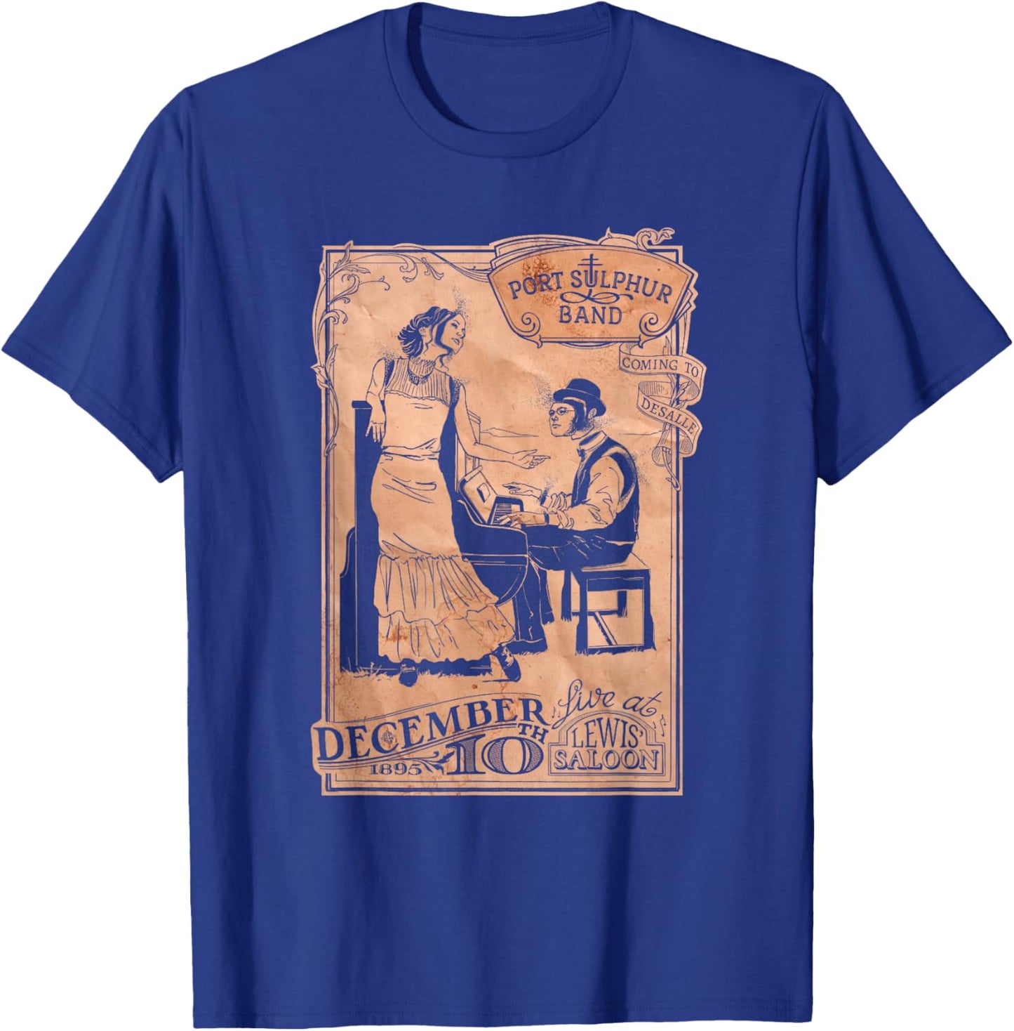 Hunt: Showdown Port Sulphur Band T-Shirt - T-Shirt | Royal