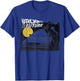 Back To The Future Delorean Fade Portrait T-Shirt - T-Shirt | Royal