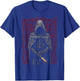 Men Abstract Text Drawing Art Graphic Motif Men T-Shirt - T-Shirt | Royal