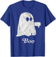 Boo Ghost Disapproval Ghost Halloween Funny Lazy Costume T-Shirt - T-Shirt | Royal
