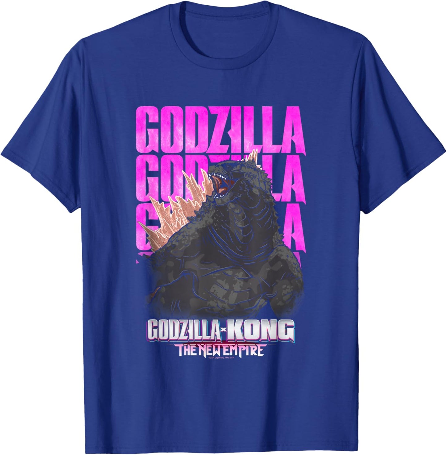 Godzilla X Kong: The New Empire Movie Godzilla Repeating T-Shirt - T-Shirt | Royal
