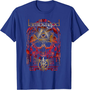 Lamb of God – Stained Glass Yellow T-Shirt - T-Shirt | Royal