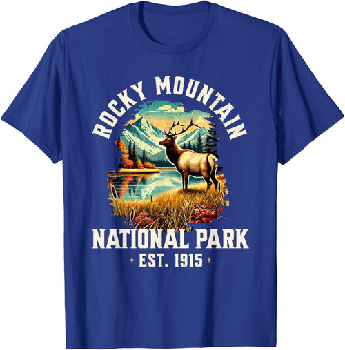 Retro Rocky Mountains National Park | Vintage USA