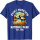 Retro Rocky Mountains National Park | Vintage USA T-Shirt - T-Shirt | Royal