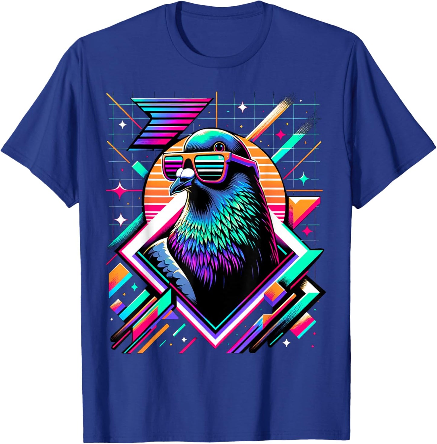 and Kids Vintage Retro Pigeon Lover T-Shirt - T-Shirt | Royal