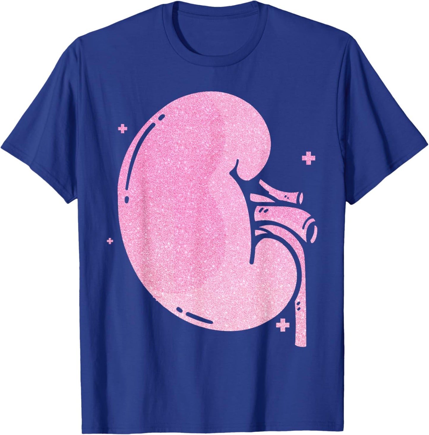 Dialysis Nurse Tech Technician Kidney Pink Diamonds T-Shirt - T-Shirt | Royal