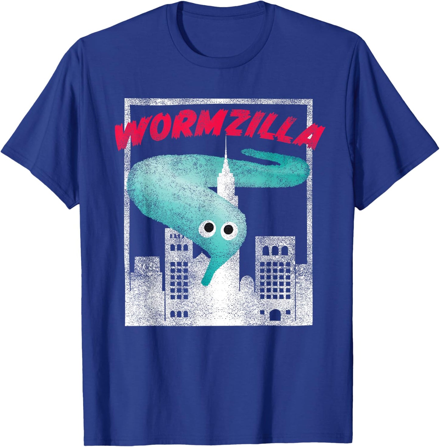 Worm on a String Meme Wormzilla Retro Years Style T-Shirt - T-Shirt | Royal